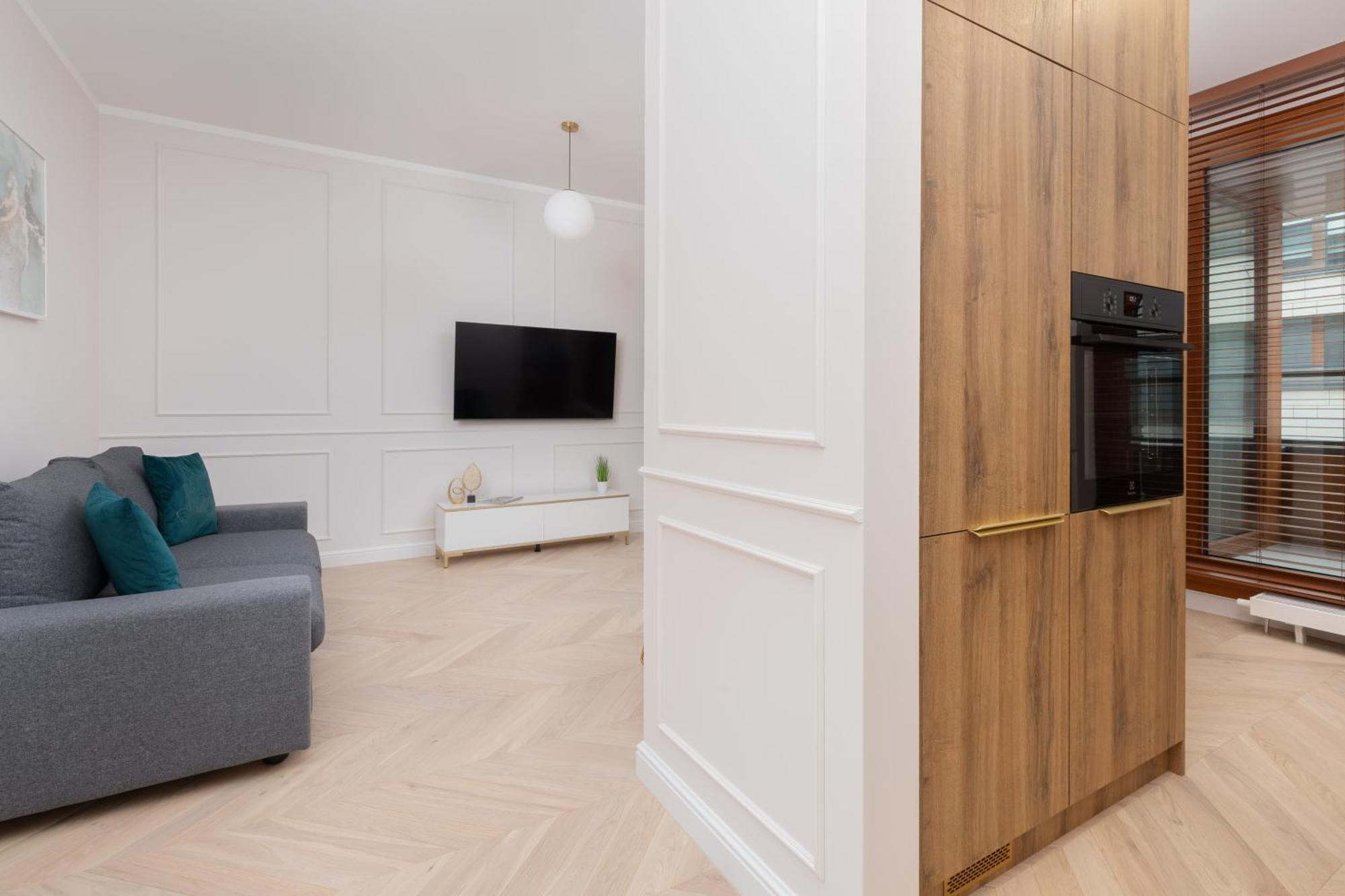 Lux Apartment Niemcewicza With Ac & Balcony Warsaw Ochota By Noclegi Renters Buitenkant foto