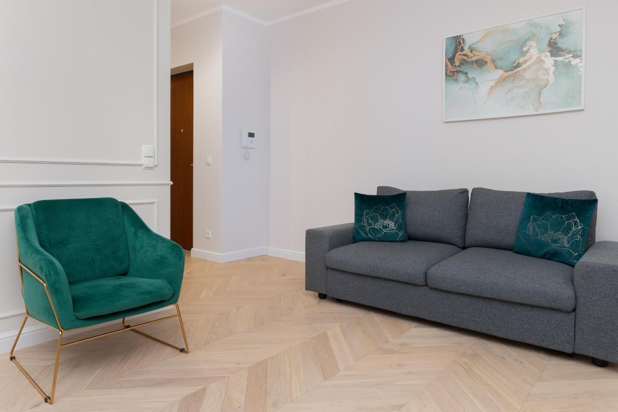 Lux Apartment Niemcewicza With Ac & Balcony Warsaw Ochota By Noclegi Renters Buitenkant foto